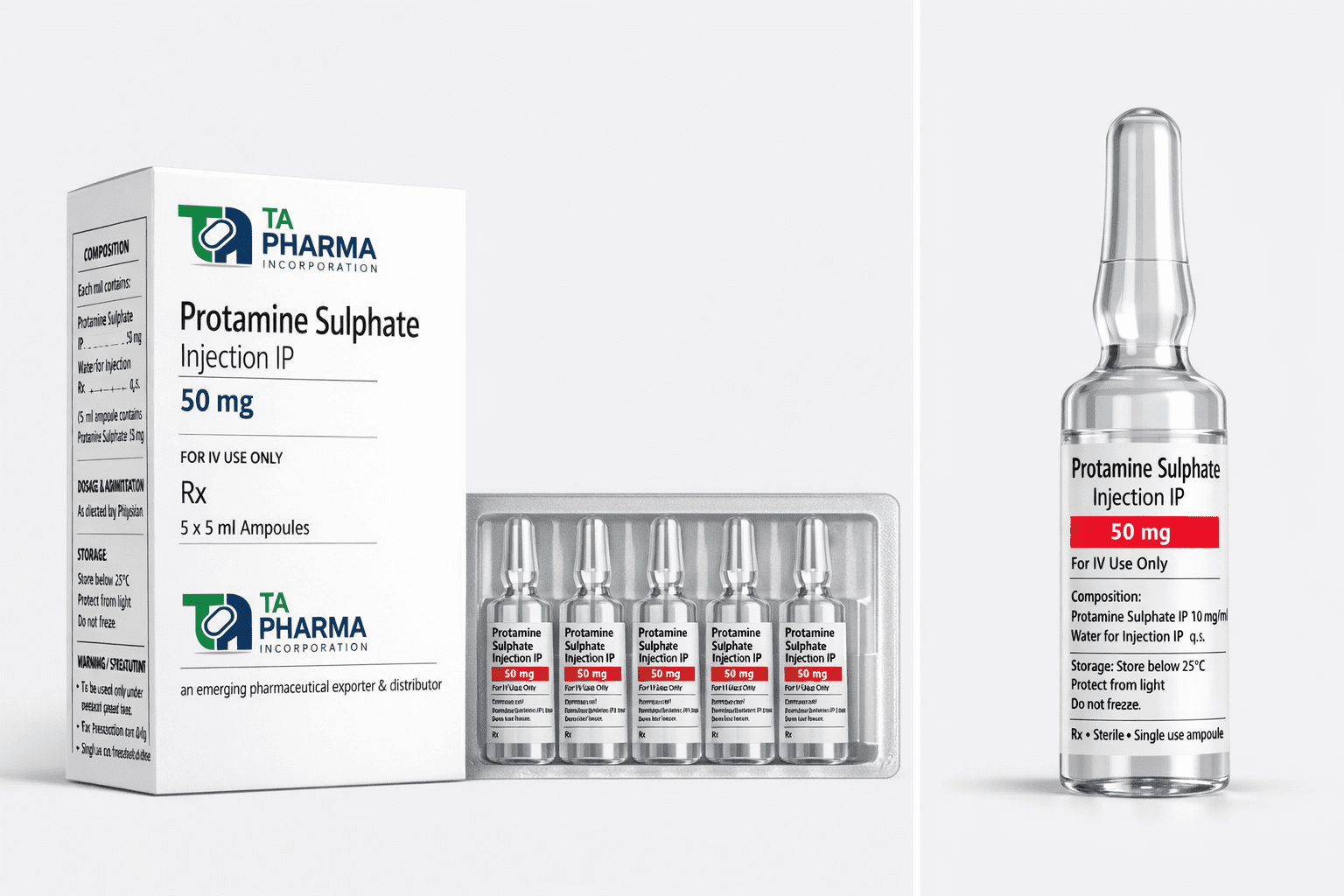 Protamine Sulphate 50 mg